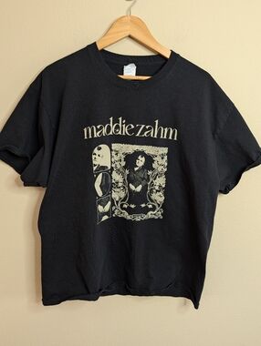 Maddie Zahm Now That I've Been Honest Tour Tee XL Black Graphic